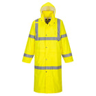 Portwest Hi-Vis Rain Coat 122cm