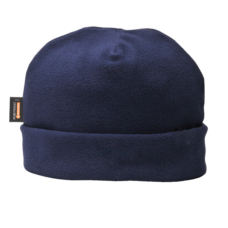 Portwest Insulatex-Lined Fleece Beanie HA10 – navy blue warm fleece work beanie cap