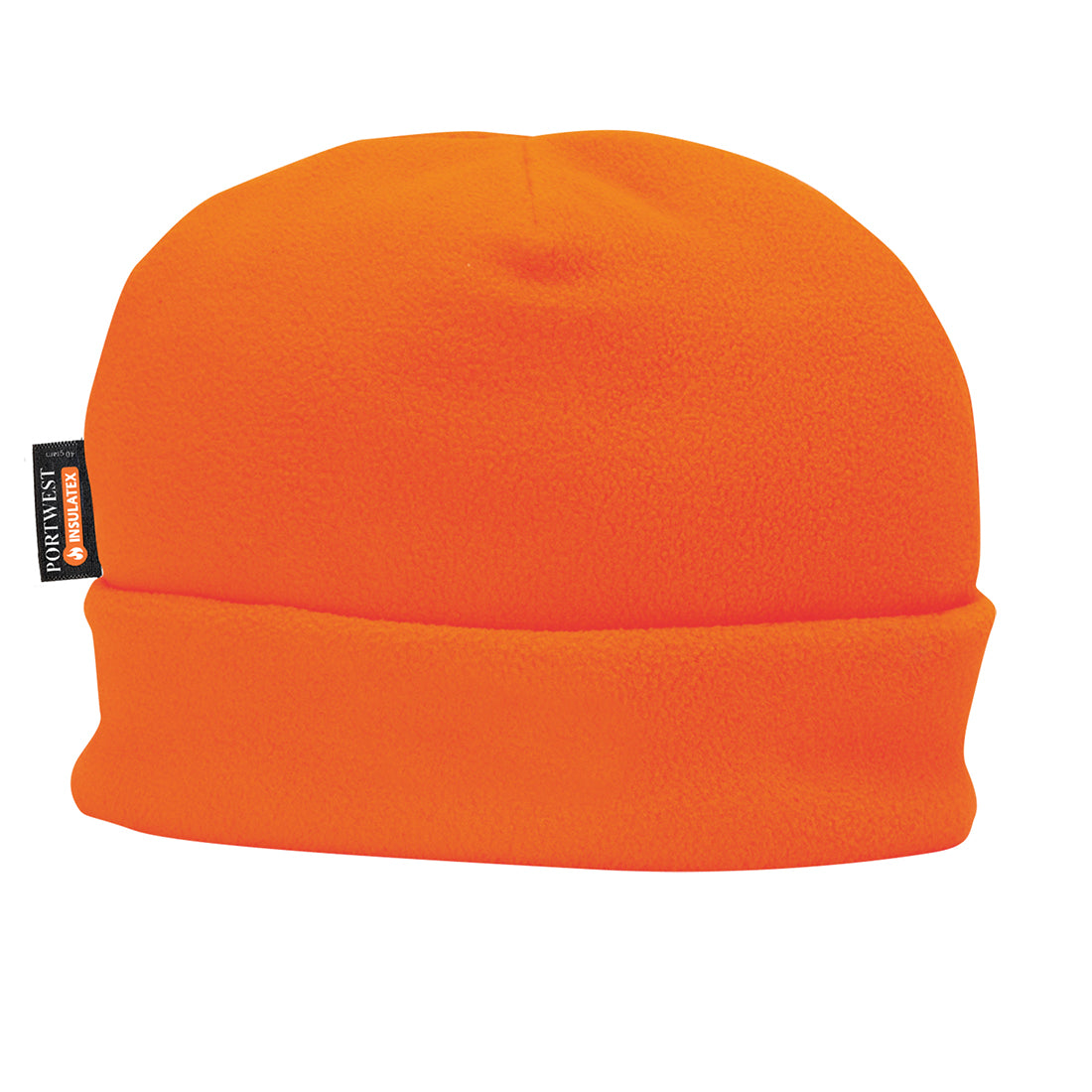 Portwest Insulatex-Lined Fleece Beanie HA10 – orange thermal fleece-lined work hat