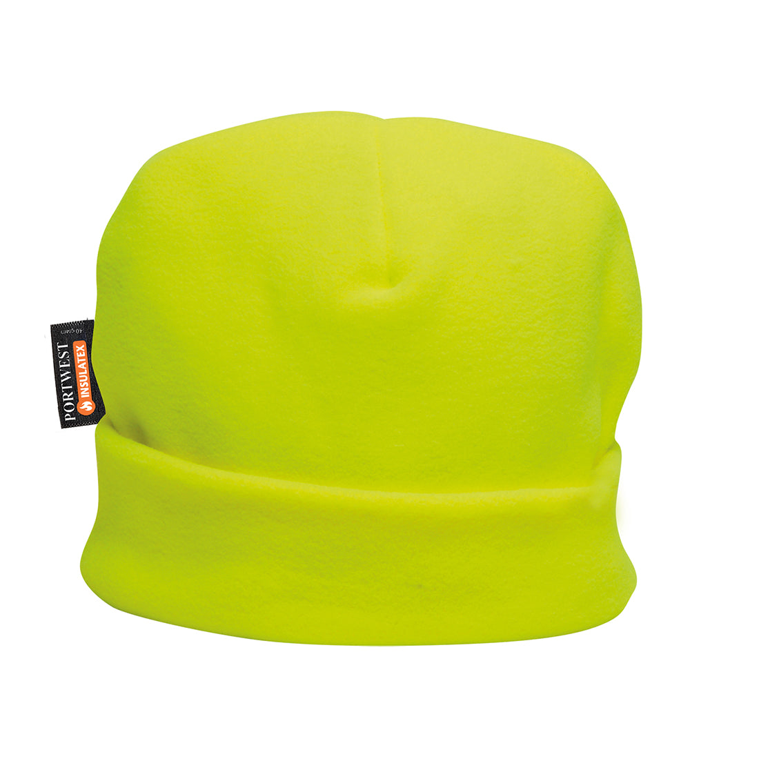 Portwest Insulatex-Lined Fleece Beanie HA10 – yellow high-visibility cold weather beanie