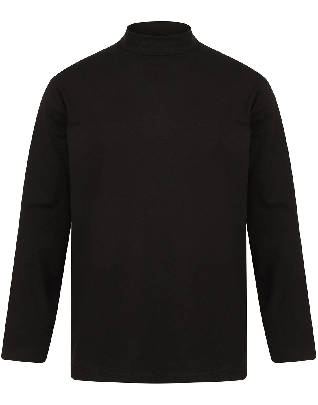 Henbury Roll Neck Long Sleeve Top