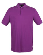 Henbury Microfine Pique Polo Shirt - thumbnail 3