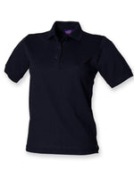 Henbury Ladies 65/35 Classic Polo Shirt - thumbnail 5