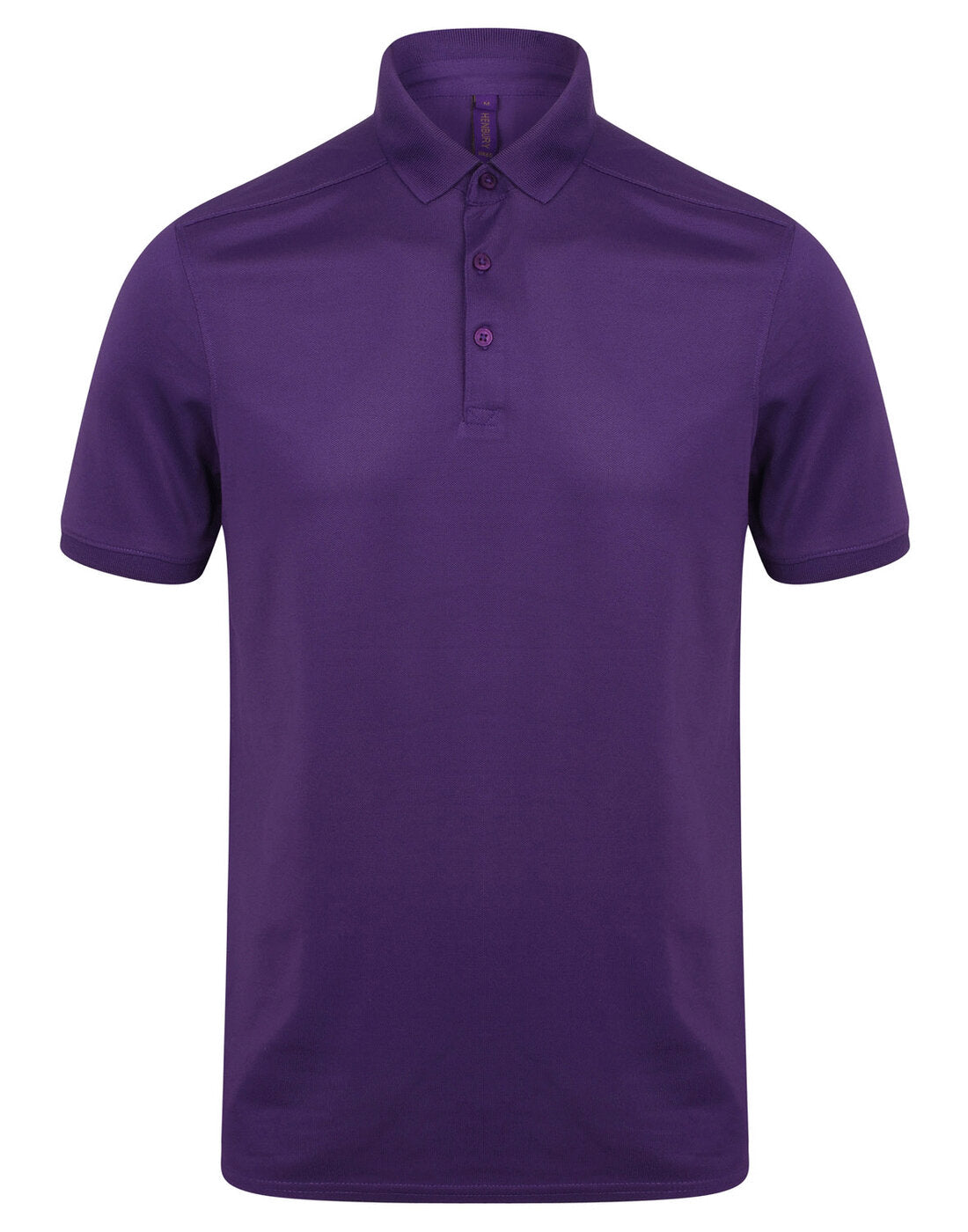 Henbury Mens Slim Fit Stretch Polo Wick Finish