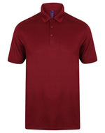 Henbury Mens Slim Fit Stretch Polo Wick Finish - thumbnail 6