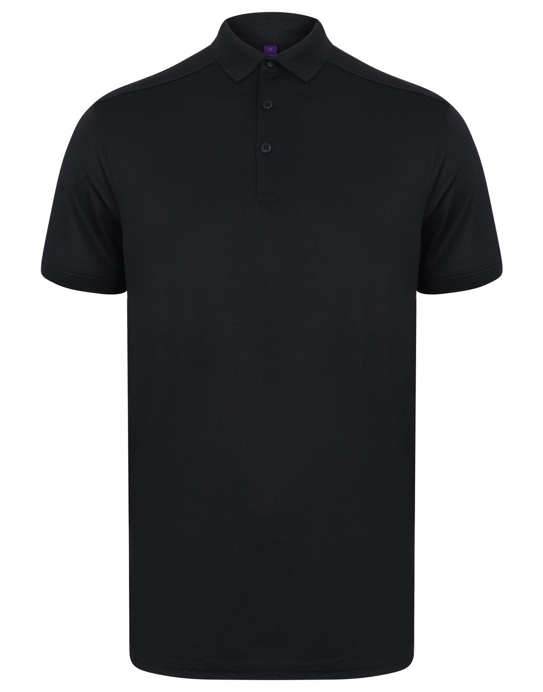 Henbury Mens Slim Fit Stretch Polo Wick Finish