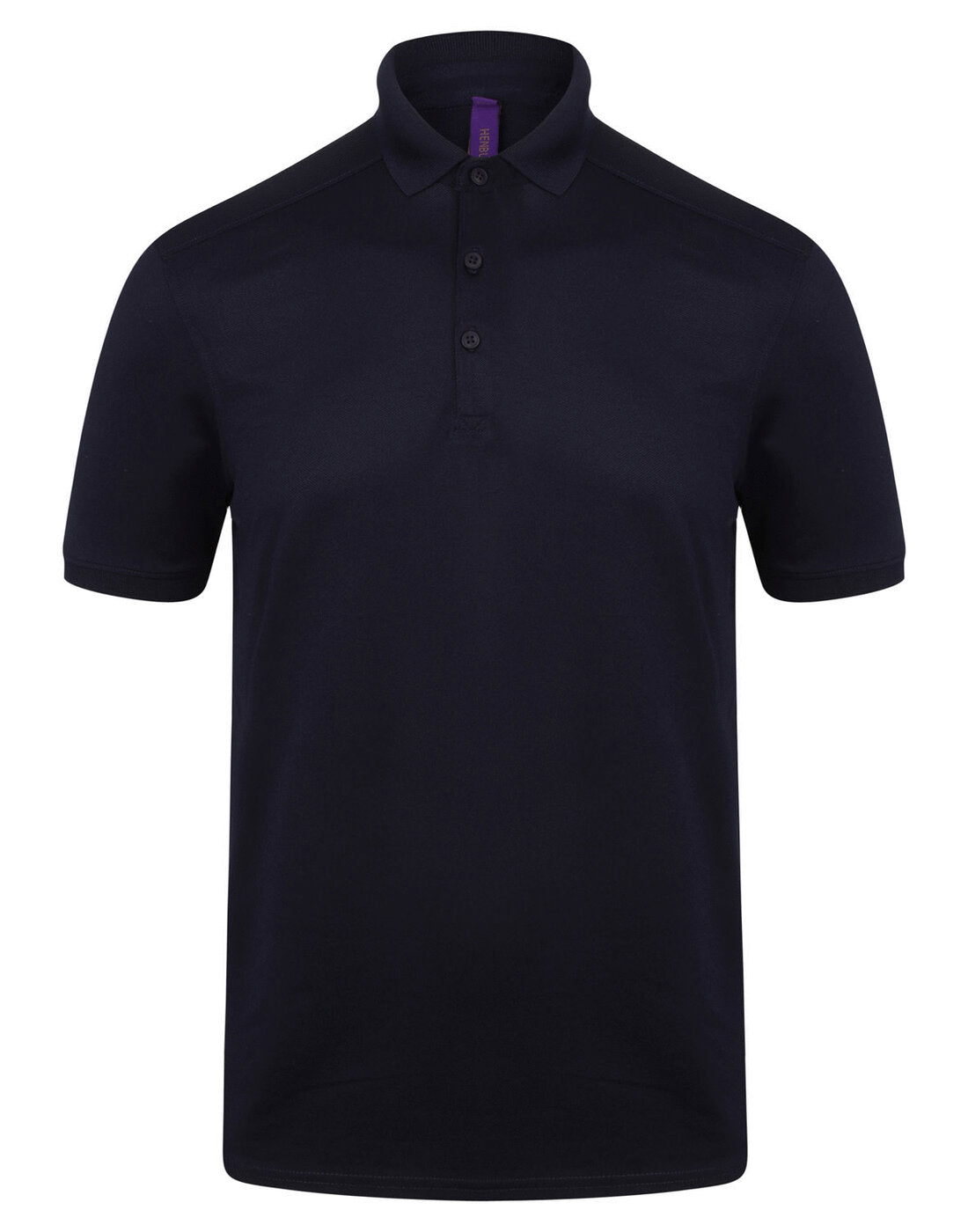 Henbury Mens Slim Fit Stretch Polo Wick Finish