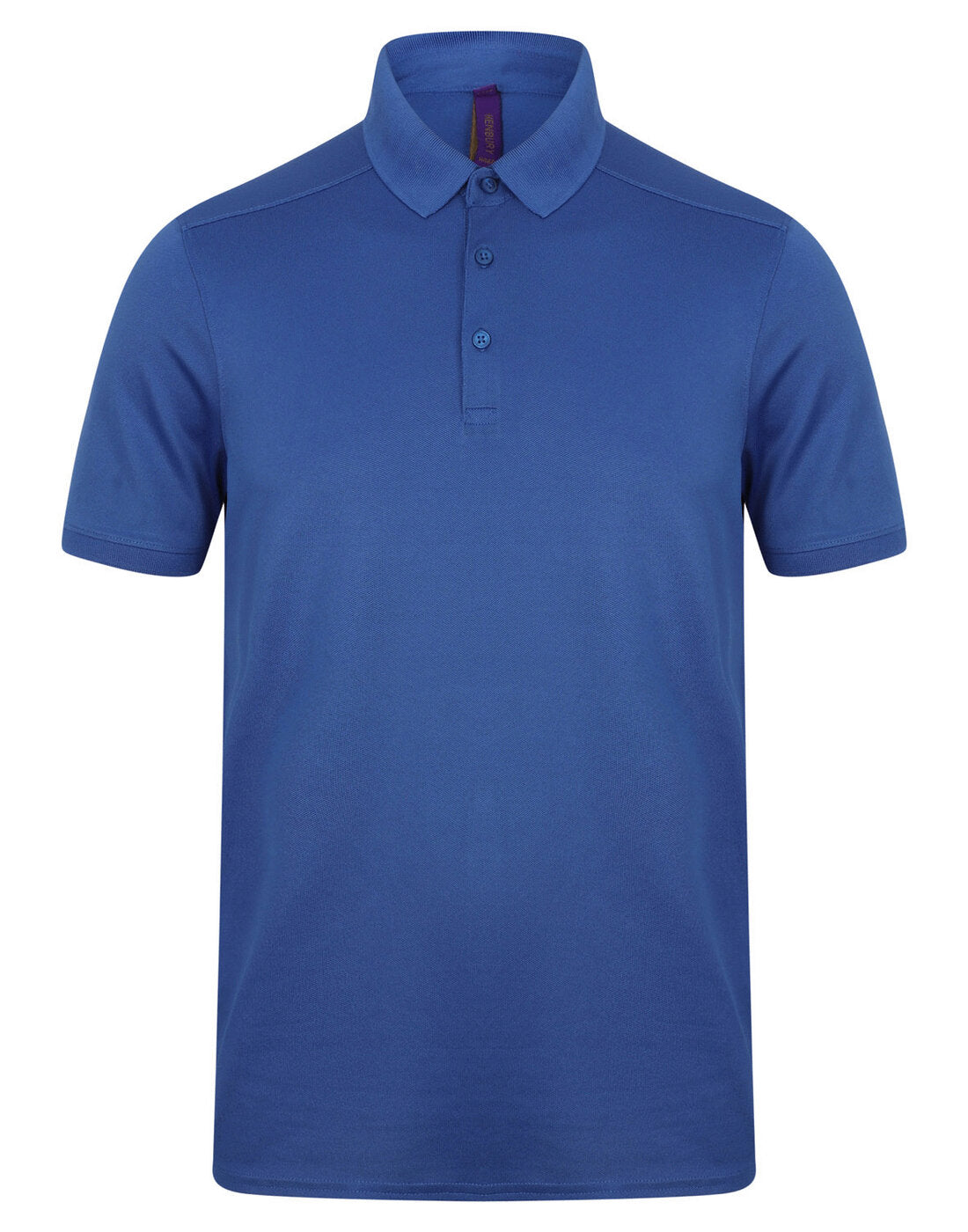 Henbury Mens Slim Fit Stretch Polo Wick Finish