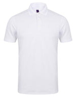 Henbury Mens Slim Fit Stretch Polo Wick Finish - thumbnail 7