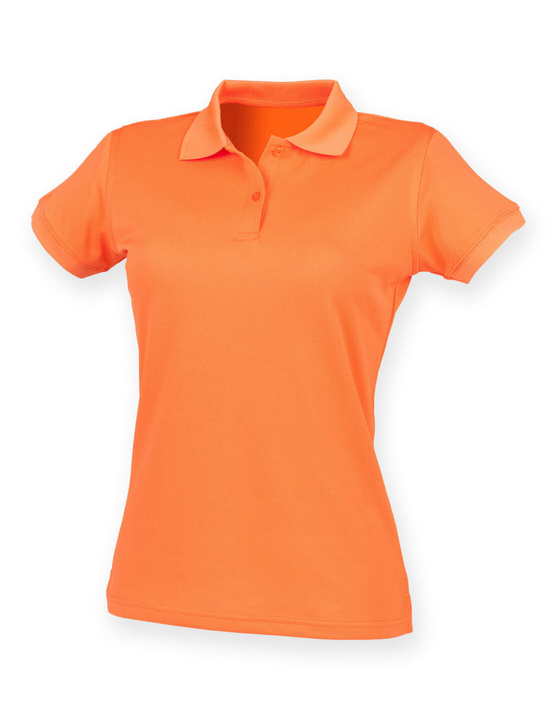 Henbury Ladies Coolplus Wicking Polo Shirt - H476