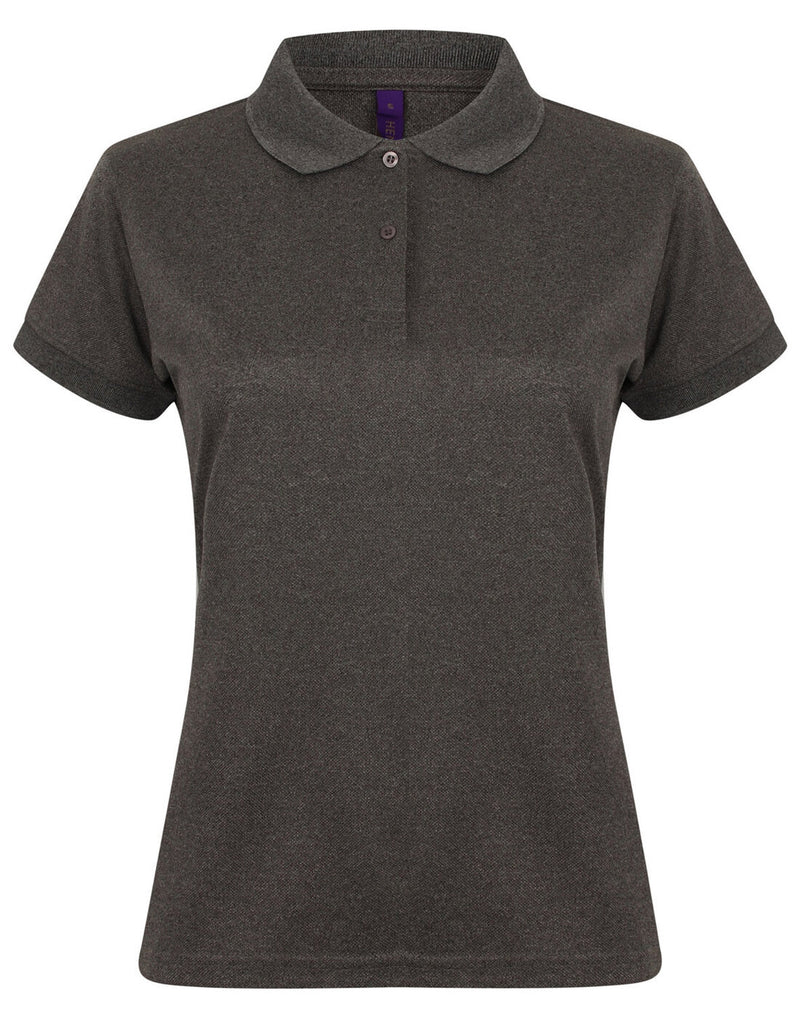 Henbury Ladies Coolplus Wicking Polo Shirt - H476