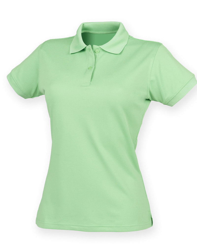 Henbury Ladies Coolplus Wicking Polo Shirt - H476