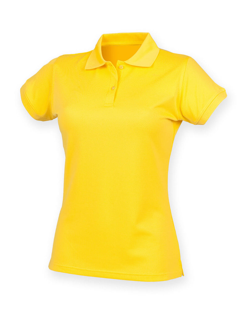 Henbury Ladies Coolplus Wicking Polo Shirt - H476