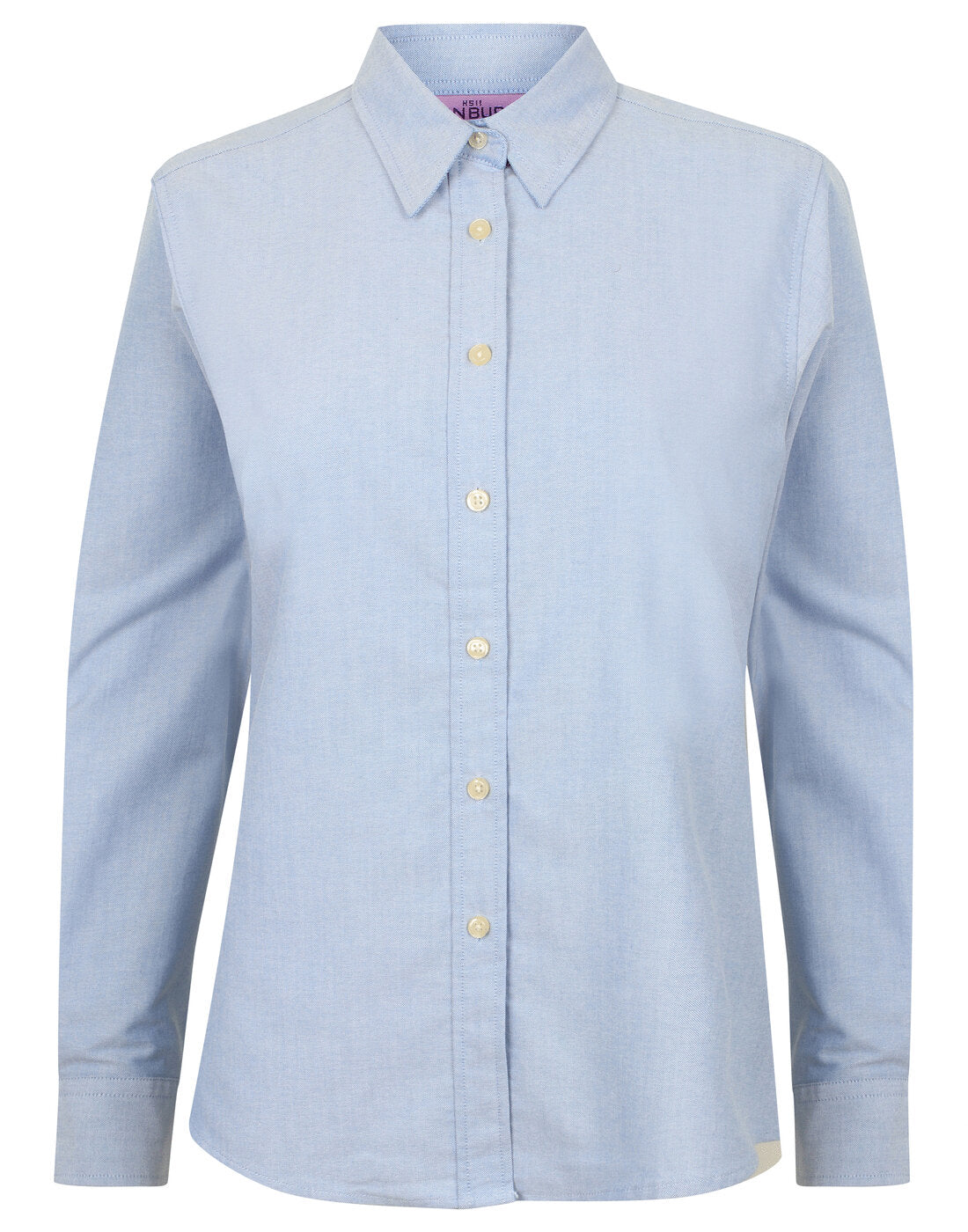 Henbury Ladies Long Sleeve Classic Oxford Shirt
