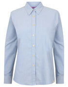 Henbury Ladies Long Sleeve Classic Oxford Shirt