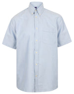 Henbury Short Sleeve Classic Oxford Shirt - thumbnail 3