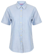 Henbury Ladies Short Sleeve Classic Oxford Shirt