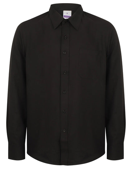 Henbury Wicking Anti Bacterial Quick Dry Long Sleeve Shirt