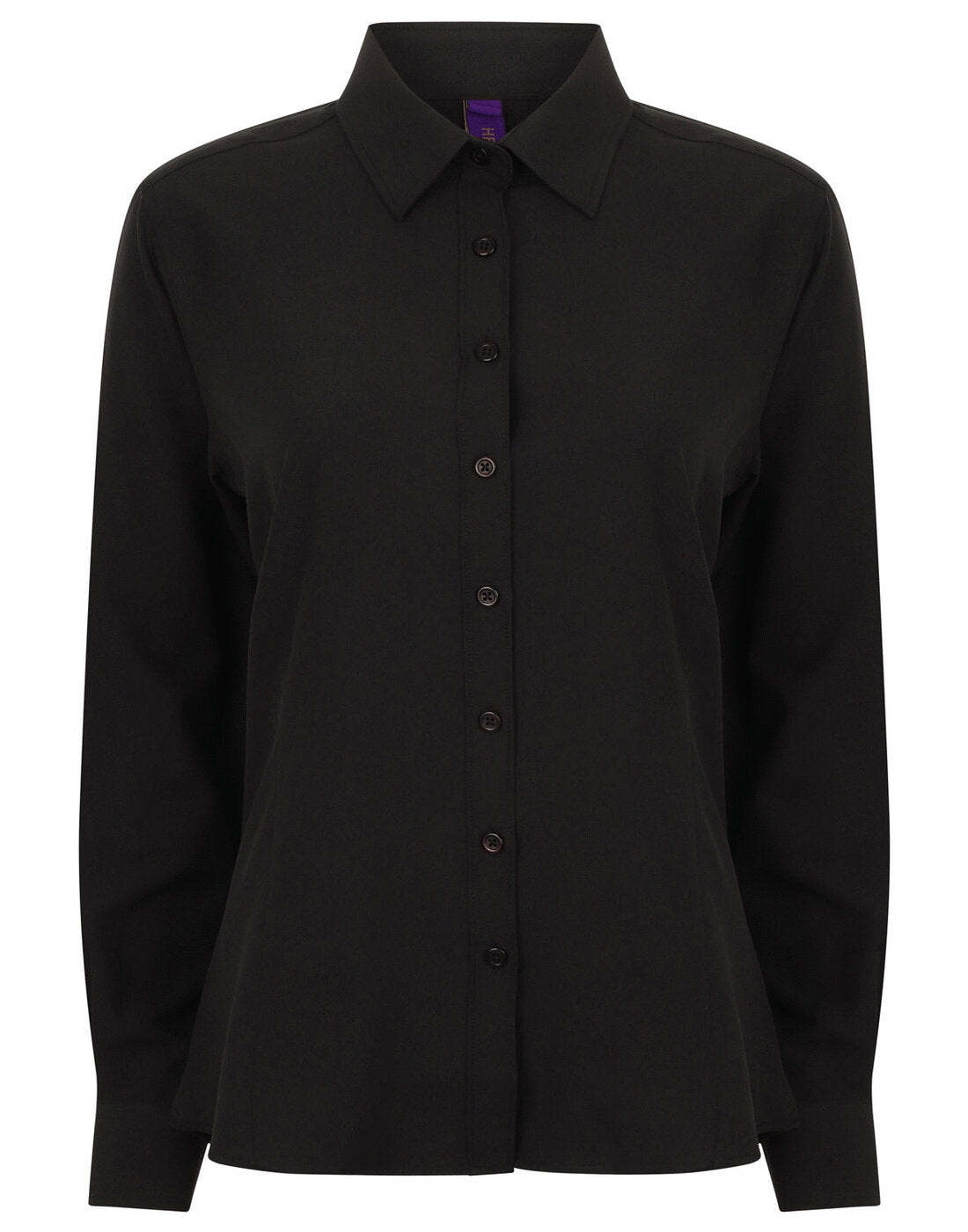 Henbury Ladies Wicking Anti Bacterial Quick Dry Long Sleeve Shirt