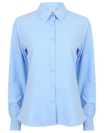 Henbury Ladies Wicking Anti Bacterial Quick Dry Long Sleeve Shirt - thumbnail 6