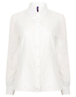 Henbury Ladies Wicking Anti Bacterial Quick Dry Long Sleeve Shirt - thumbnail 4