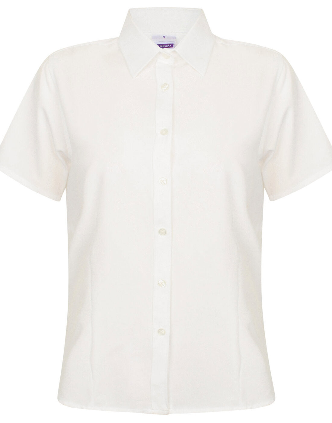 Henbury Ladies Wicking Anti-Bacterial Polyester Quick Dry Short Sleeve Shirt