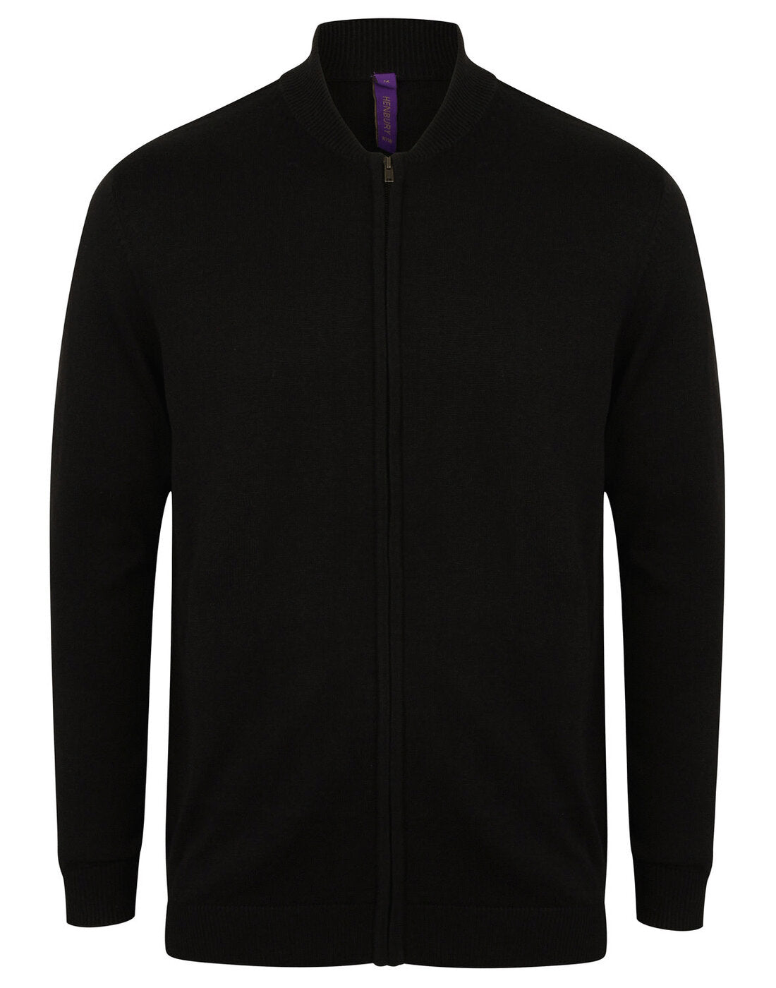 Henbury Unisex Zip Through Cardigan