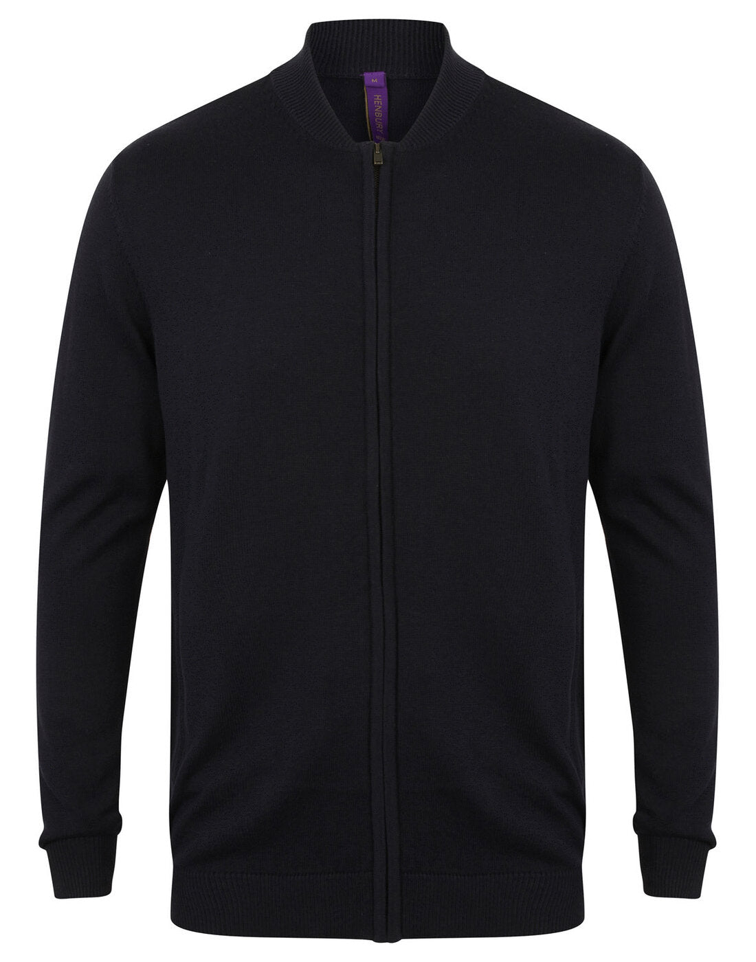 Henbury Unisex Zip Through Cardigan