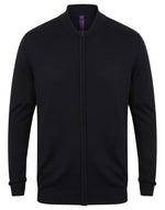 Henbury Unisex Zip Through Cardigan - thumbnail 3