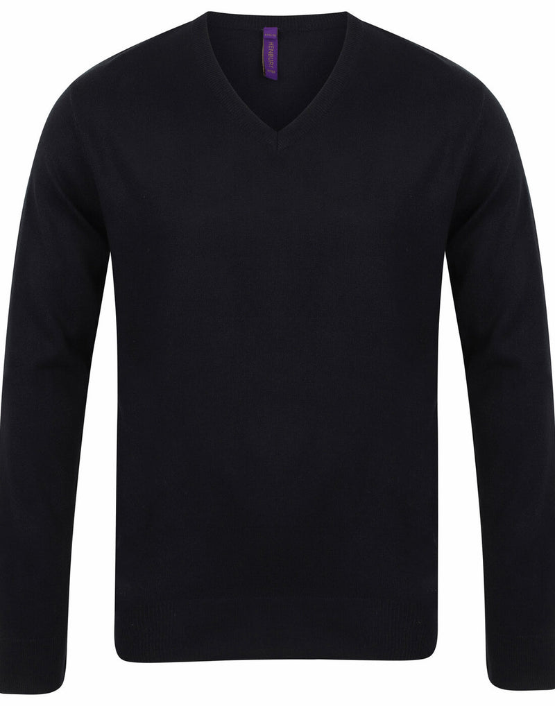 Henbury Lightweight V-Neck Jumper