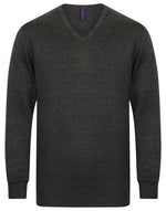 Henbury Lightweight V-Neck Jumper - thumbnail 7