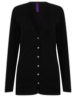 Henbury Ladies V Button Cardigan - thumbnail 7