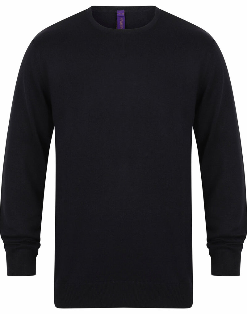 Henbury Lightweight Crew Neck Jumper