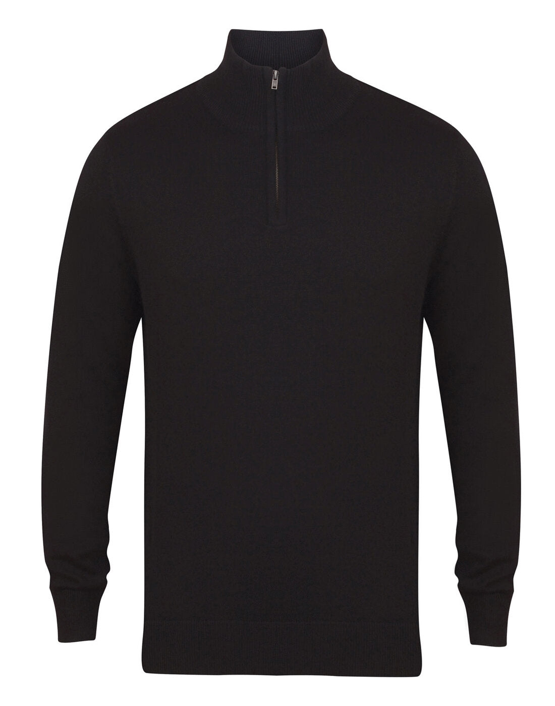 Henbury Quarter Zip Jumper