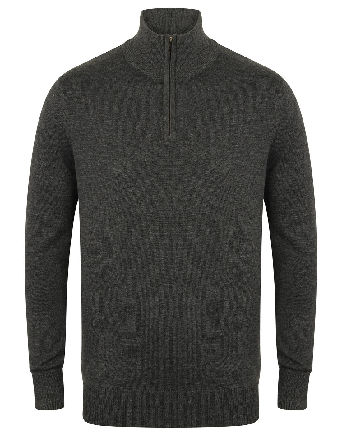 Henbury Quarter Zip Jumper