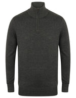 Henbury Quarter Zip Jumper - thumbnail 2