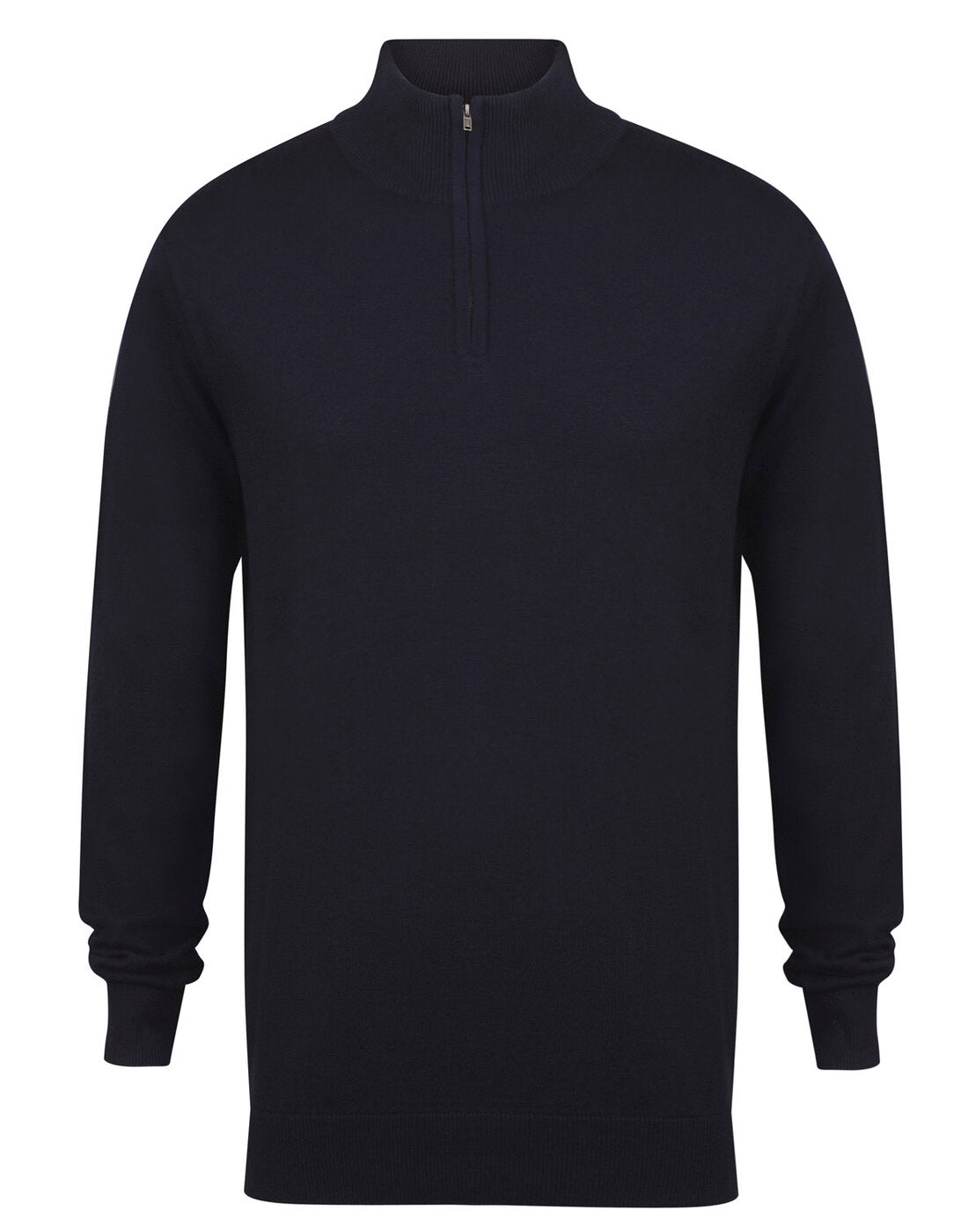 Henbury Quarter Zip Jumper