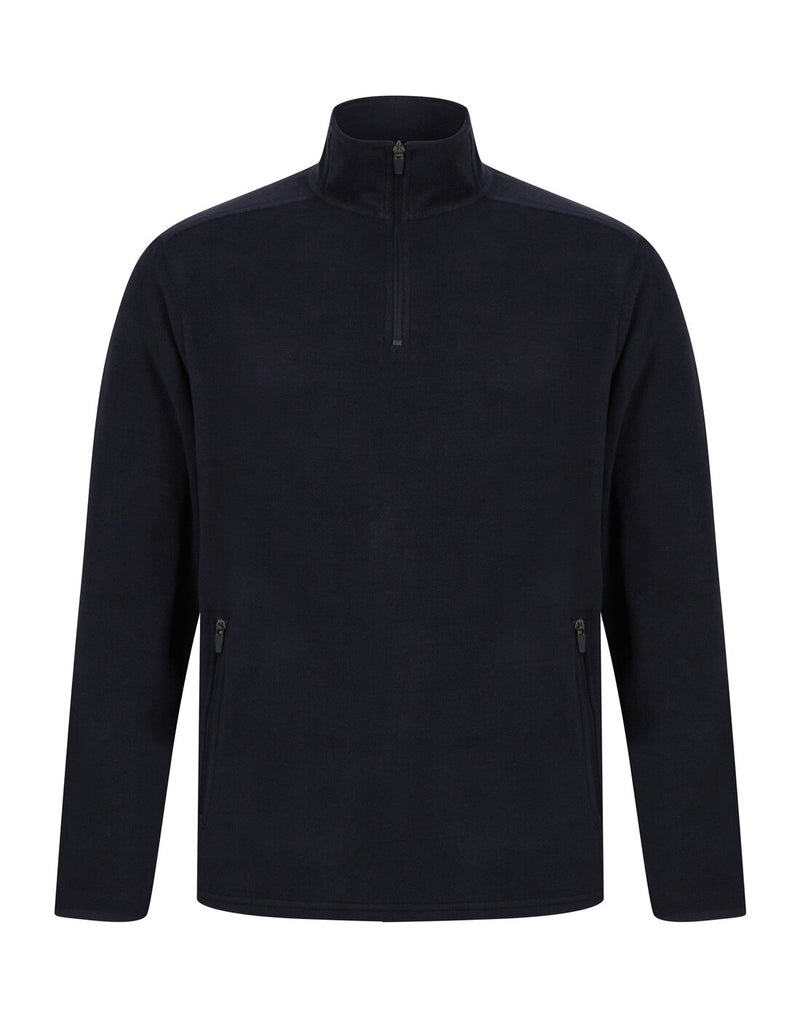 Henbury Mens 1/4 Zip Mircrofleece