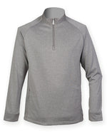 Henbury 1/4 Zip Top With Wicking Finish - thumbnail 4
