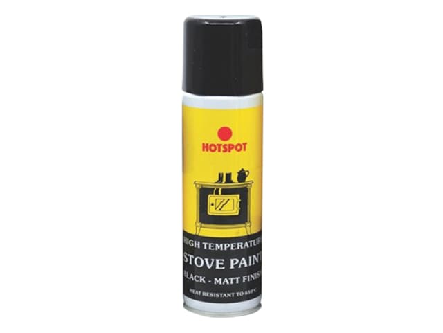 Hotspot Spray Stove Paint, Matt Black