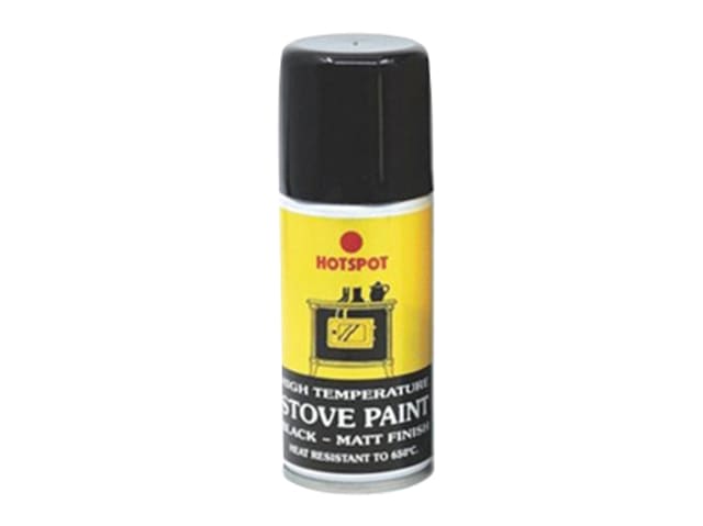 Hotspot Spray Stove Paint, Matt Black
