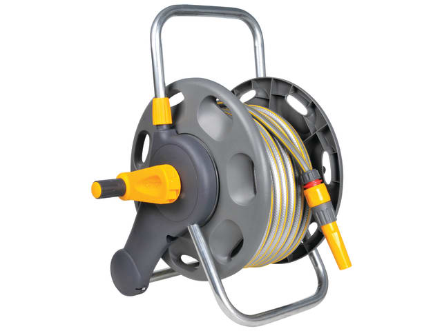 Hozelock 2431 Assembled Hose Reel & 25m of 12.5mm Hose