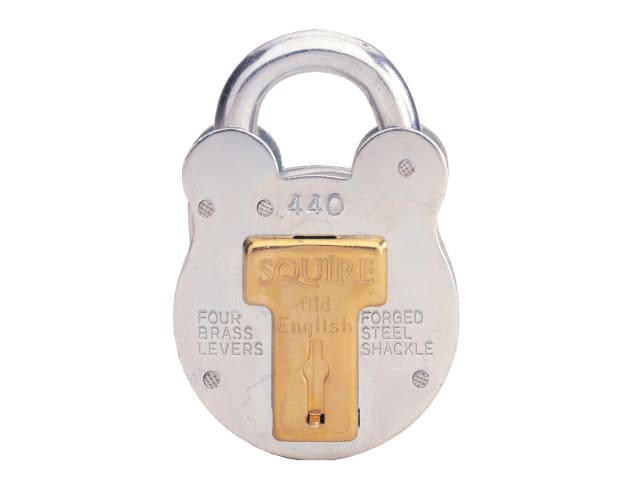 Squire Old English Padlock with Steel Case 51mm