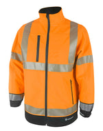 Deltic Beeswift Hi-Vis Two-Tone Soft Shell Jacket - thumbnail 1