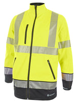 Deltic Beeswift Hi-Vis Two-Tone Soft Shell Jacket - thumbnail 2