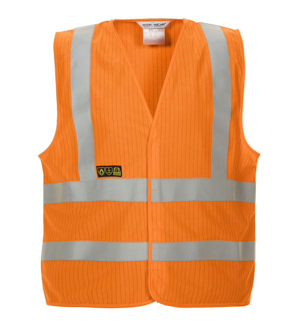 Hyd-Miltibodywear Ear Hydrowear Mably Hi-Vis Flame Retardant Vest