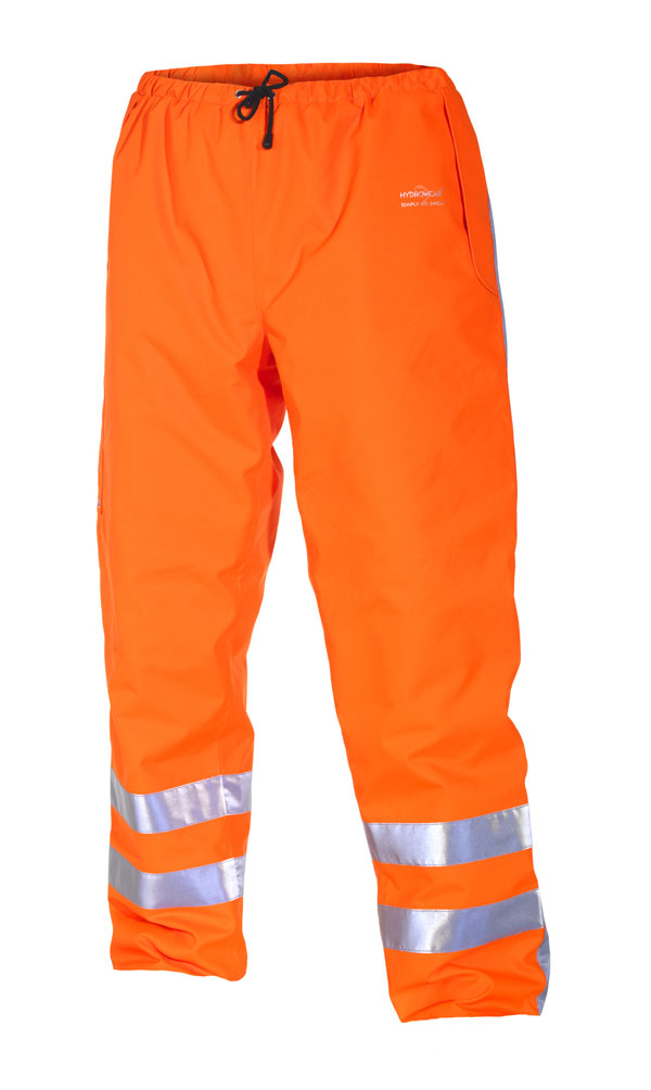 Hydrowear Range Urbach Sns Hi Vis Waterproof Quilted Trouser Orange Lge