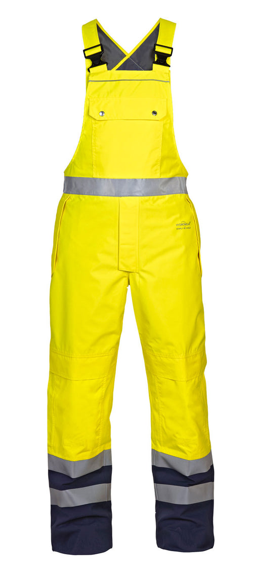 Hyd-Sns-Hv Ear Hydrowear Utting Sns Hi-Vis Waterproof Bib & Brace