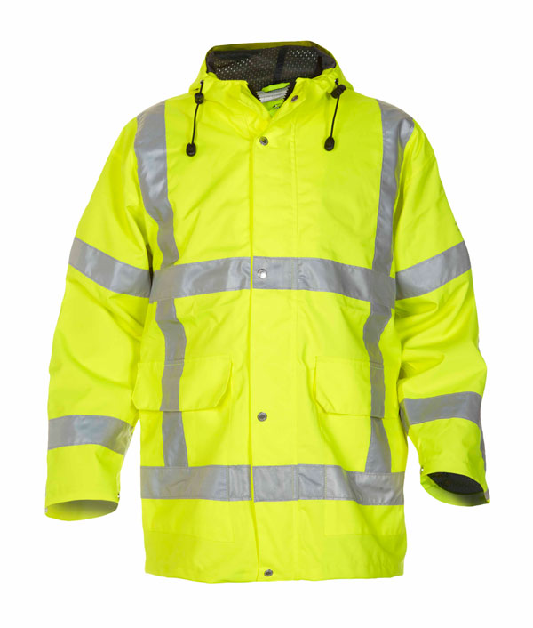 Hydrowear Range Uithoorn Sns Hi Vis Waterproof Parka Saturn Yellow 3XL