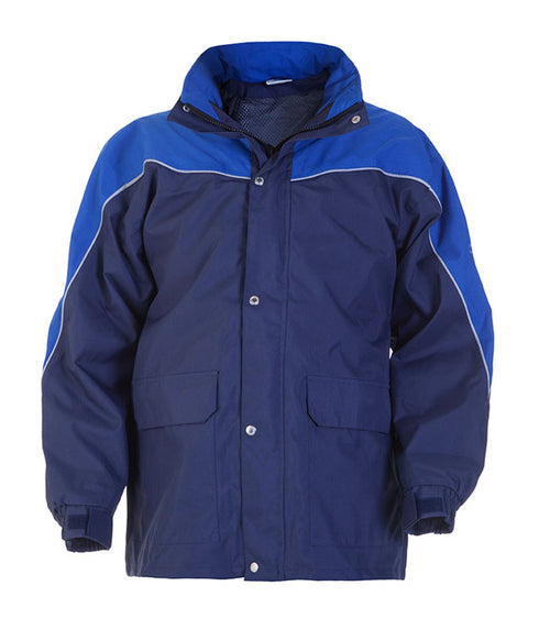 Hyd-Simplynosweat Uitwijk (Uw)Sns W/Proof Parka Navy/Royal Blue Lge